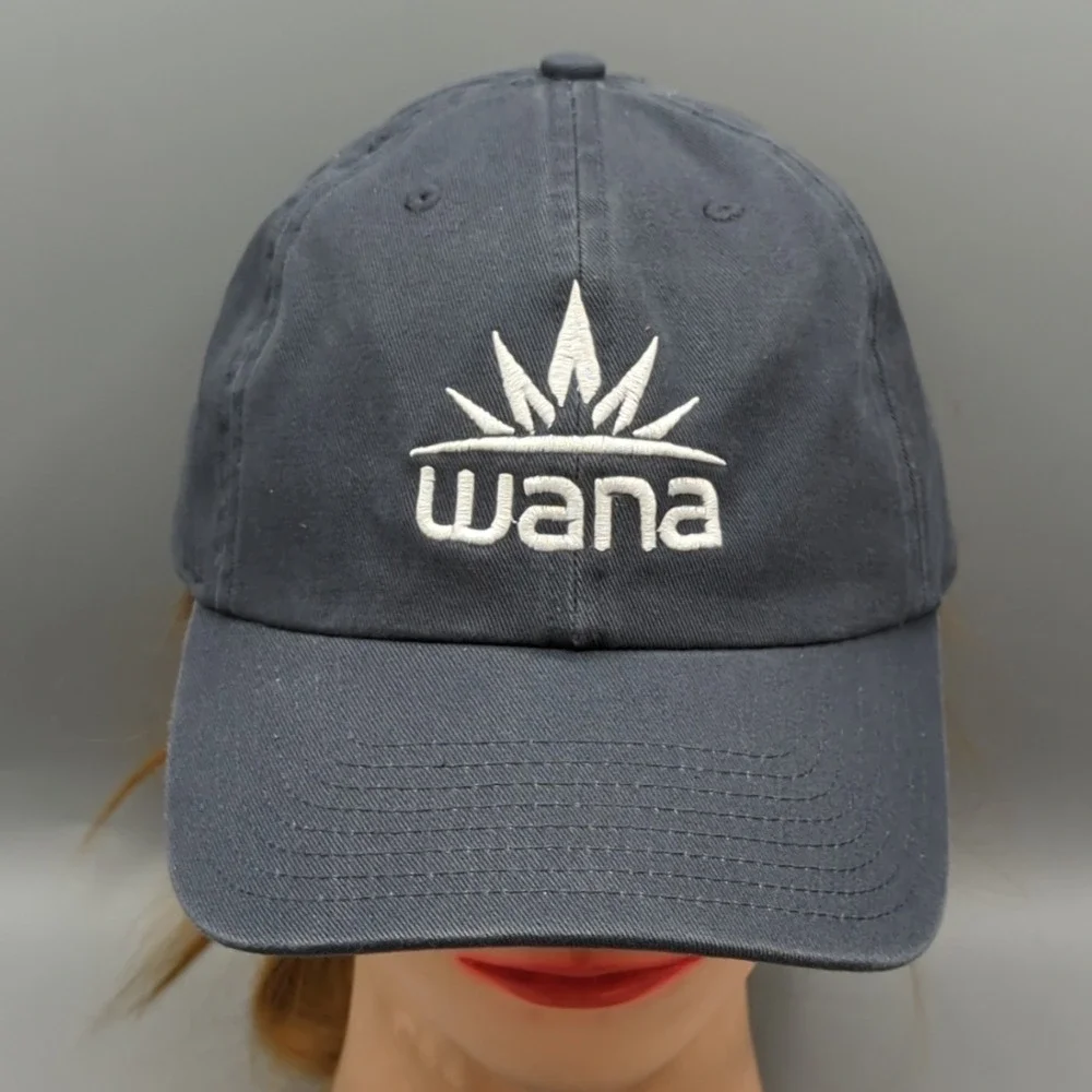 Wana '47 Brand Hat Cap Blue Strapback OSFA Adjustable